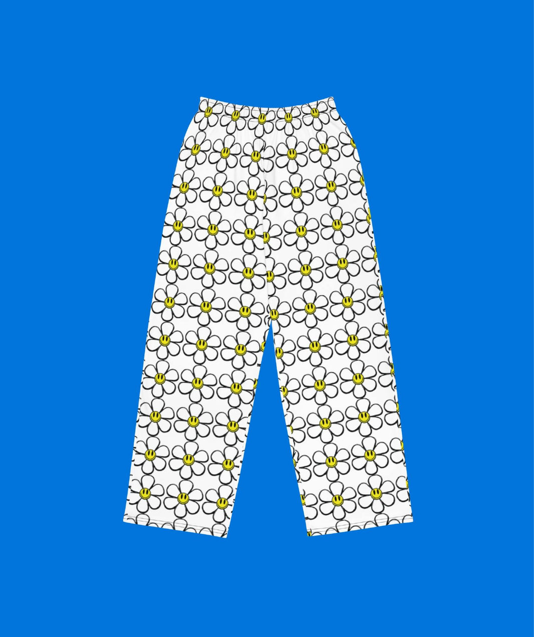 All-over print unisex wide-leg pants