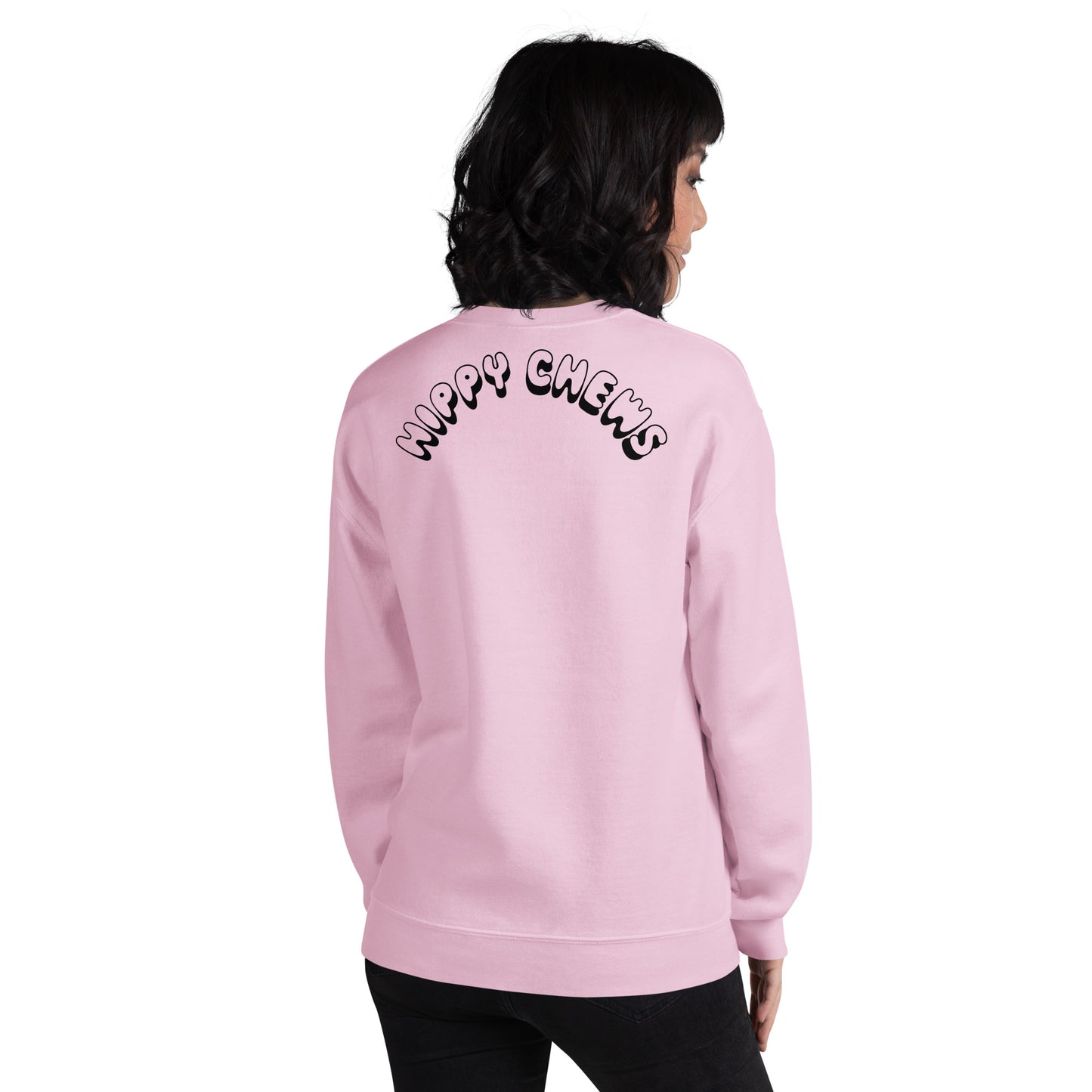 Flower Sweatshirt Crew Neck