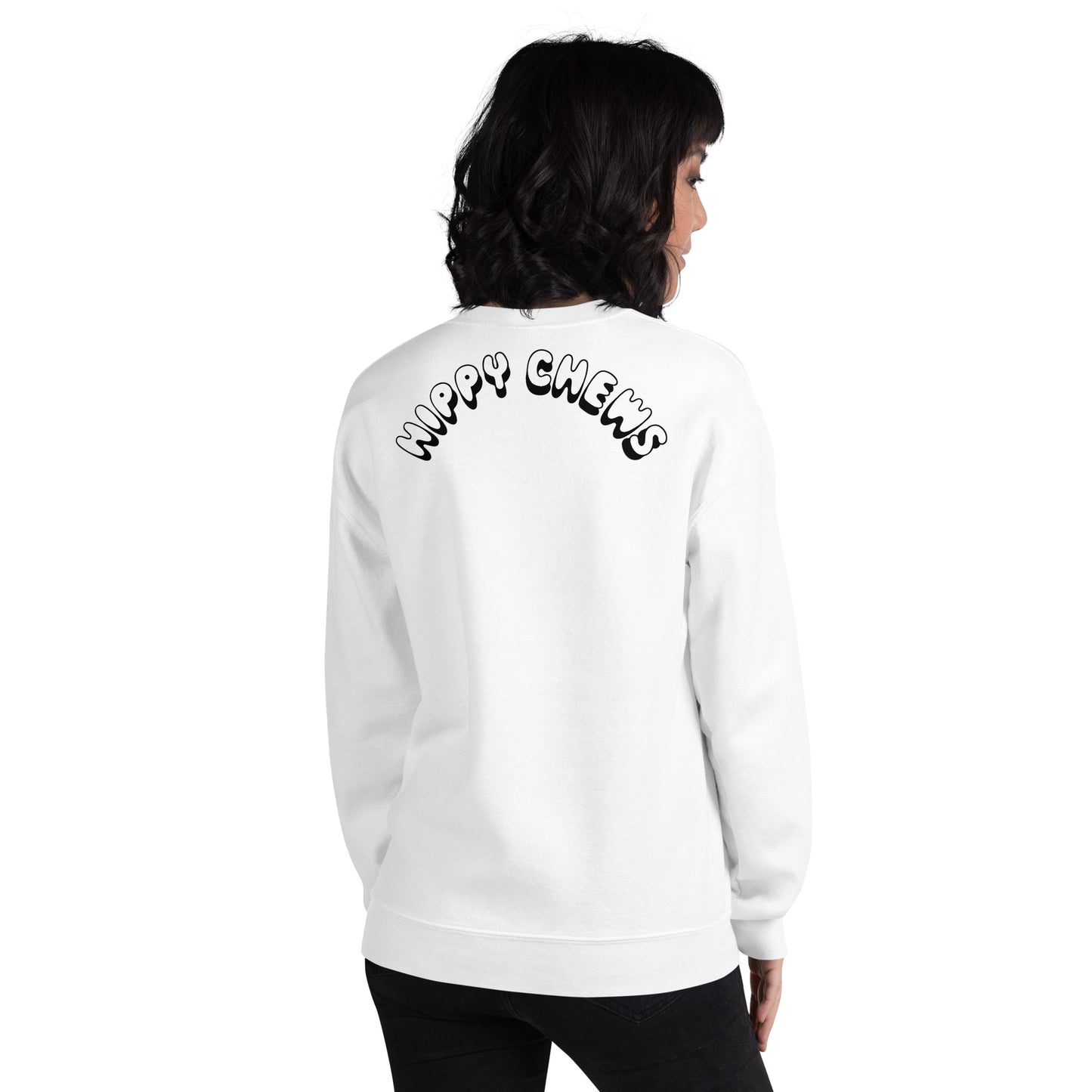 Flower Sweatshirt Crew Neck