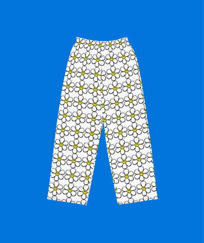 All-over print unisex wide-leg pants