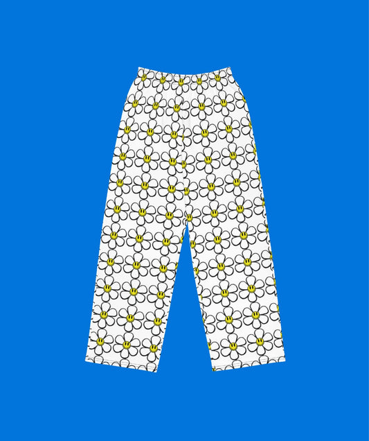 All-over print unisex wide-leg pants