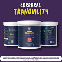 Cerebral Tranquility - Sleep Support Gummies - Hippy Chews Natural Herbal Gummies