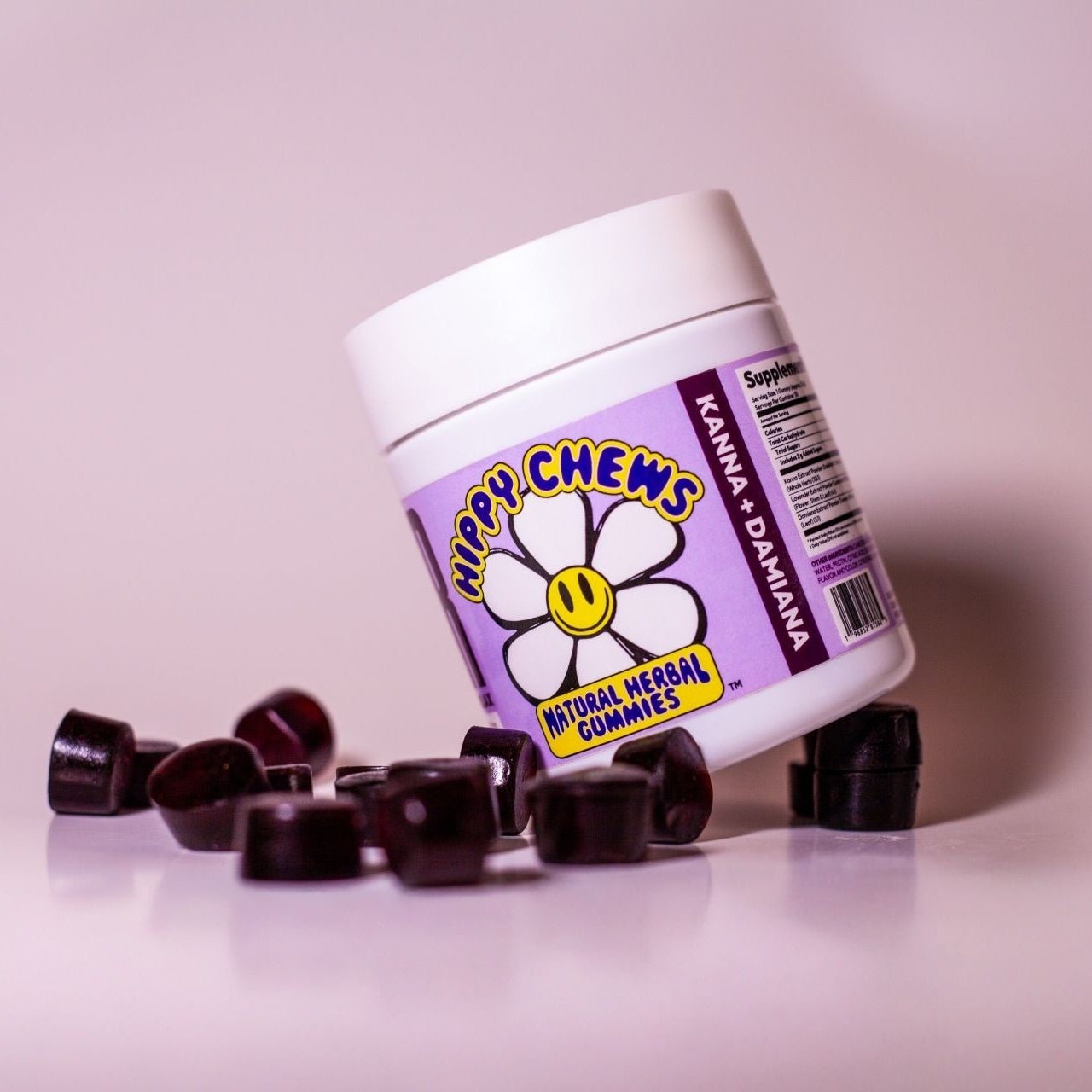 Hippy Chews RELAX Herbal Gummies - Hippy Chews Natural Herbal Gummies